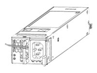 Cisco Back-to-Front Cooling - Alimentation - branchement à chaud / redondante (module enfichable) - CA 100-240 V - 750 Watt - reconditionné - pour Catalyst 4503, 4504, 4506, 4507, 4510 C4KX-PWR-750ACF-RF