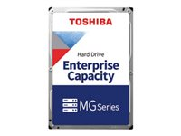 Toshiba MG09 Series MG09SCA18TA - Kiintolevyasema - salattu - 18 Tt - sisäinen - 3.5" - SAS 12Gb/s - 7200 kierrosta/min - puskuri: 512 Mt MG09SCA18TA