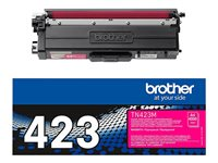 Brother TN-423M - Magenta - alkuperäinen - väriainekasetti malleihin Brother DCP-L8410CDN, DCP-L8410CDW, HL-L8260CDW, HL-L8360CDW, MFC-L8690CDW, MFC-L8900CDW TN423M