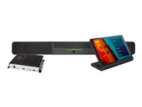 Crestron Flex UC-BX30-T-GV - For Small Microsoft Teams Rooms - paket för videokonferens - svart - offentliga sektorn - TAA-kompatibel - power adapter included UC-BX30-T-GV