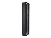APC Cable Management - Kabelhållarsats för rack - svart - för P/N: NBWL0355A, SMX2000LVNCUS, SMX2KR2UX145, SMX3000HV-BR, SMX3000LV2U-BR, SMX3KR2UNCX145 AR8775