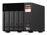 QNAP TS-473A - NAS-server - 4 fack - SATA 6Gb/s - RAM 8 GB - 2.5 Gigabit Ethernet TS-473A-8G