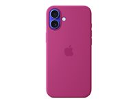 Apple - Skydd för mobiltelefon - MagSafe-kompatibilitet - silikon - Fuchsia - för iPhone 16 Plus MYYE3ZM/A