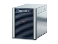 APC Symmetra LX 8kVA Scalable to 8kVA N+1 - Power Array (kan monteras i rack) - AC 220/230/240/380/400/415 V - 8000 VA - 1-fas - Ethernet 10/100 - utgångskontakter: 15 - 13U - svart, silver - för P/N: NBPD0150 SYA8K8RMI
