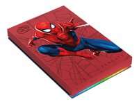 Seagate FireCuda STKL2000417 - Spider-Man Special Edition - kiintolevyasema - 2 Tt - ulkoinen (kannettava) - USB 3.2 Gen 1 - sekä 2 vuoden Seagate Rescue Data Recovery malleihin Sony PlayStation 4, Sony PlayStation 4 Pro, Sony PlayStation 4 Slim, Sony PlayStation 5 STKL2000417