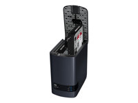 WD My Cloud EX2 WDBVKW0040JCH - NAS-server - 2 fack - 4 TB - SATA 6Gb/s - HDD 2 TB x 2 - RAID 0, 1, JBOD - RAM 512 MB - Gigabit Ethernet - iSCSI support WDBVKW0040JCH-EESN