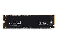 Crucial P3 Plus - SSD - 1 TB - inbyggd - M.2 2280 - PCIe 4.0 x4 (NVMe) CT1000P3PSSD8T