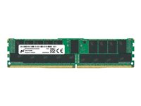 Micron - DDR4 - moduuli - 16 Gt - DIMM 288 nastaa - 3200 MHz / PC4-25600 - CL22 - 1.2 V - rekisteröity MTA18ASF2G72PDZ-3G2R1R