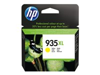 HP 935XL - Tuottoisa - keltainen - alkuperäinen - mustepatruuna malleihin Officejet 6812, 6815, 6820; Officejet Pro 6230, 6230 ePrinter, 6830, 6835 C2P26AE#BGX