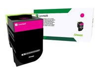 Lexmark 802SM - Magenta - alkuperäinen - väriainekasetti LCCP, LRP malleihin Lexmark CX310dn, CX310n, CX410de, CX410dte, CX410e, CX510de, CX510dhe, CX510dthe 80C2SM0