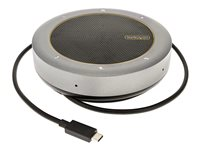 StarTech.com USB-C Conference Speaker Mini Dock, Portable Boardroom Speaker and Multiport Adapter, USB-C to VGA or 4K 60Hz HDMI, 2x USB-A (5Gbps) Hub, Mic/Speaker - Teams/Zoom/Softphone Speakerphone (DKTBRSPMPD) - Mini-dockningsenhet - USB-C / Thunderbolt 3 / Thunderbolt 4 - VGA, HDMI DKTBRSPMPD
