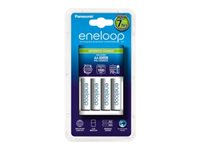 Panasonic Eneloop Advanced - 7 h akkulaturi - (tuotteelle 4xAA, 4xAAA) 4 x AA-tyyppi - NiMH - 1900 mAh 510-1015