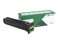 Lexmark - Extra lång livslängd - gul - original - tonerkassett LCCP, LRP - för Lexmark CX825de, CX825dte, CX825dtfe, CX860de, CX860dte, CX860dtfe 82K2XY0