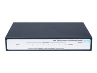 HPE OfficeConnect 1420 8G - Kytkin - hallitsematon - 8 x 10/100/1000 - työpöytä JH329A