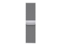 Apple - Slinga för smart klocka - 130 - 180 mm - silver - för Watch Hermès Series 12, Hermès Series 9, SE 3, Series 10, Series 11, Series 12, Series 9 ML753ZM/A