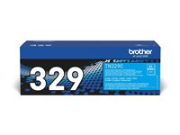 Brother TN329C - Cyan - original - tonerkassett - för Brother DCP-L8450CDW TN329C