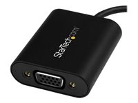 StarTech USB-C to VGA Adapter - 1920x1200 - USB C Adapter - USB Type C to VGA Monitor / Projector Adapter (CDP2VGASA) - Extern videoadapter - USB-C - D-Sub CDP2VGASA