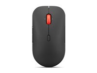 Lenovo Pro Plus 6050 - Mus - flerlägen - optisk - 6 knappar - trådlös - Bluetooth 5.3, 2.4 GHz - trådlös USB-mottagare - eclipse black - brun låda - för ThinkPad T16 Gen 4 21QN 4Y51S61876