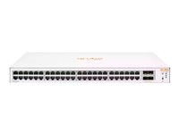 HPE Aruba Instant On 1830 48G 4SFP Switch - Kytkin - smart - 48 x 10/100/1000 + 4 x Gigabit SFP - työpöytä, telineeseen asennettava JL814A#ABB