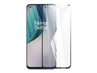 Screenor Premium - Näytön suojus tuotteelle matkapuhelin - lasi - tarrautuva - kehyksen väri musta malleihin OnePlus Nord 2T 16208