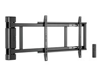 Multibrackets M Motorized Swing Mount X-Large (RF) - Asennuspakkaus (keinuvarsi) malleihin LCD-TV - musta -näytön koko: 43"-75" - seinään asennettava 7350105212642