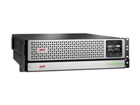 APC Smart-UPS On-Line Li-Ion 3000VA - UPS (torniin asennettava/ulkoinen) - Vaihtovirta 230 V - 2700 watti(a) - 3000 VA - Ethernet 10/100, RS-232, USB - lähtöliittimet: 8 - musta SRTL3000RMXLI-NC