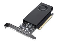 NVIDIA RTX - Grafikkort - RTX A400 - 4 GB GDDR6 - PCIe 4.0 x8 - 4 x Mini DisplayPort - för ThinkPad T16 Gen 4 21QN 4X61Q73040