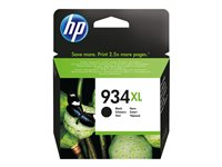 HP 934XL - Tuottoisa - musta - alkuperäinen - mustepatruuna malleihin Officejet 6812, 6815, 6820; Officejet Pro 6230, 6230 ePrinter, 6830, 6835 C2P23AE#BGX