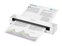 Brother DSmobile 720D - Arkmatad skanner - Duplex - 215.9 x 812.8 mm - 600 dpi x 600 dpi - upp till 100 scanningar per dag - USB 2.0 DS720DZ1