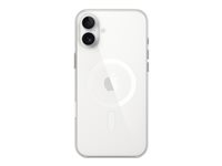 Apple - Skydd för mobiltelefon - MagSafe-kompatibilitet - polykarbonat - klar - för iPhone 16 Plus MA7D4ZM/A