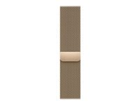 Apple - Slinga för smart klocka - 150 - 200 mm - guld - för Watch Hermès Series 12, SE 3, Series 10, Series 11, Series 12, Ultra 3, Ultra 4 ML763ZM/A