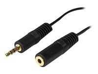 StarTech.com 3,6 m förlängningsaudiokabel för PC-högtalare - Ljudförlängningskabel - mini-phone stereo 3.5 mm hane till mini-phone stereo 3.5 mm hona - 3.7 m - för P/N: PEXSOUND7CH, SV211DPUA, SV211DPUA4K, SV211HDUA4K, SV431DL2DU3A, SV431TDVIUA MU12MF
