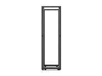 APC NetShelter AV Enclosure with 10-32 Threaded Rails - Rack - svart - 42U - för P/N: SMC1000-2UC, SMC1500-2UC, SRT10KRMXLT-5KTF2, SRT2200RMXLA-NC, SRT5KRMXLTUS AR3812