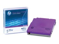 HPE - LTO Ultrium WORM 6 - 2.5 Tt / 6.25 Tt - kirjoitettavat etiketit - violetti malleihin StorageWorks SAS Rack-Mount Kit C7976W
