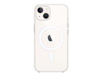 Apple - Skydd för mobiltelefon - MagSafe-kompatibilitet - polykarbonat - klar - för iPhone 13 MC2W4ZM/A