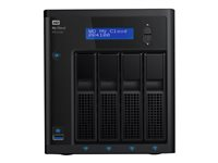 WD My Cloud PR4100 WDBNFA0560KBK - Pro Series - NAS-palvelin - 4 telineet - 56 Tt - HDD 14 Tt x 4 - RAID RAID 0, 1, 5, 10, JBOD - RAM 4 Gt - Gigabit Ethernet WDBNFA0560KBK-EESN