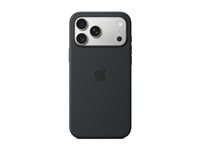 Apple - Skydd för mobiltelefon - MagSafe-kompatibilitet - silikon - svart - för iPhone 17 Pro Max MGFR4ZM/A