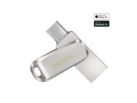 SanDisk Ultra Dual Drive Luxe - USB flash-enhet - 32 GB - USB 3.1 Gen 1 / USB-C SDDDC4-032G-G46