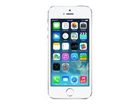 Apple iPhone 5s - 4G smartphone / Internminne 16 GB - LCD-skärm - 4" - 1 136 x 640 pixlar - rear camera 8 MP - front camera 1,2 MP - silver ME433KS/A
