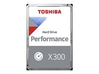 Toshiba X300 Performance - Kiintolevyasema - 12 Tt - sisäinen - 3.5" - SATA 6Gb/s - 7200 kierrosta/min - puskuri: 256 Mt HDWR21CUZSVA