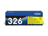 Brother TN326Y - Gul - original - tonerkassett - för Brother DCP-L8400CDN, DCP-L8450CDW, MFC-L8650CDW TN326Y