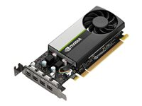 NVIDIA - Grafikkort - 8 GB GDDR6 - PCIe 3.0 x16 låg profil - 4 x Mini DisplayPort VCNT1000-8GB-SB