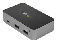 StarTech.com 4-Port USB-C? hubb 10 Gbit/s - 3x USB-A & 1x USB-C - strömförsörjning - Hubb - 1 x USB-C + 3 x USB 3.1 - skrivbordsmodell - AC 110/240 V - för P/N: PEXUSB321C HB31C3A1CS