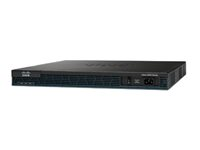 Cisco 2901 SRE Bundle - Router - röst/faxmodul 1GbE - WAN-portar: 2 C2901-VSEC-SRE/K9