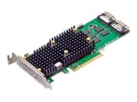 Broadcom MegaRAID 9660-16i - Tallennuslaitteen ohjain (RAID) - 16 Kanava - SATA 6Gb/s / SAS 24Gb/s / PCIe 4.0 (NVMe) - RAID RAID 0, 1, 5, 6, 10, 50, 60 - PCIe 4.0 x8 05-50107-00