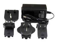 StarTech DC-strömadapter - 5 V, 3 A - Strömadapter - AC 100-240 V - för P/N: HD2VID2, ST121HD20FXA, ST121HD20L, ST121WHDLR, USB2G4LEXT2NA, VID2HDCON2, VID2VGATV3 SVA5M3NEUA