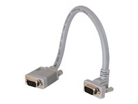 C2G Premium SXGA 90° Up Angled - VGA-kabel - HD-15 (VGA) (hane) till HD-15 (VGA) (hane) - 1 m - 90° anslutning 81041