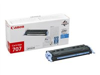 Canon 707C - Sinivihreä - alkuperäinen - väriainekasetti malleihin i-SENSYS LBP5000, LBP5100; Laser Shot LBP-5000, 5100 9423A004