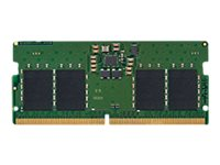 Kingston - DDR5 - moduuli - 8 Gt - 262-nastainen SO-DIMM - 5600 MHz / PC5-44800 - CL46 - 1.1 V - puskuroimaton - ECC KCP556SS6-8