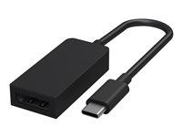Microsoft Surface USB-C to DisplayPort Adapter - USB-/DisplayPort-adapter - USB-C (hane) till DisplayPort (hona) - 16 cm - kommersiell - för Surface Go 2, Go 3, Pro 7 JWG-00003